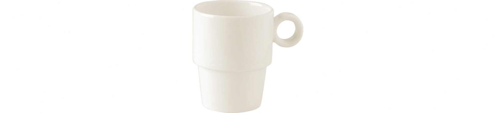Becher Casino stapelbar 0,23 l crème
