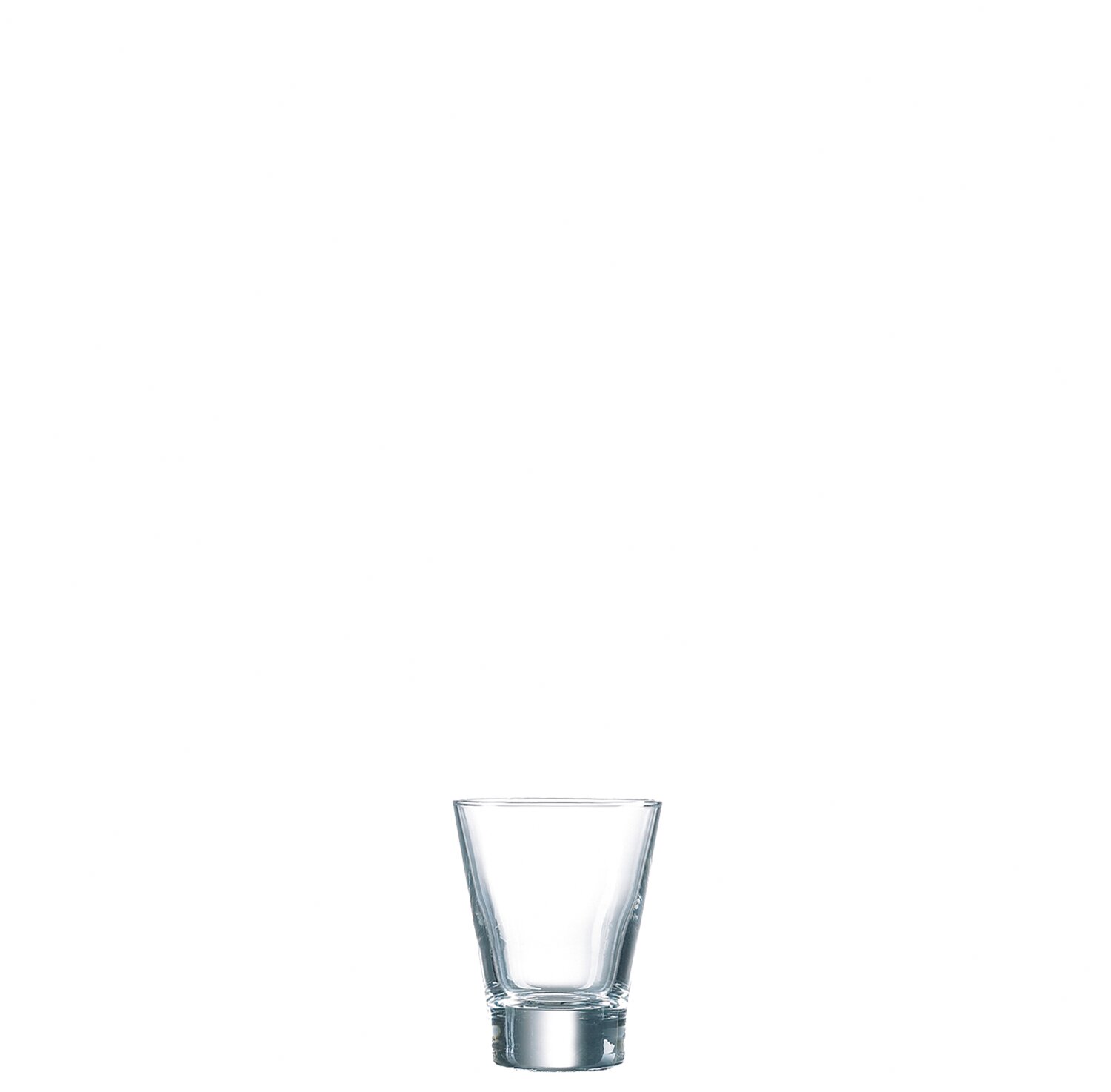 Beistellglas "FH9" 60 mm / 0,09 l transparent