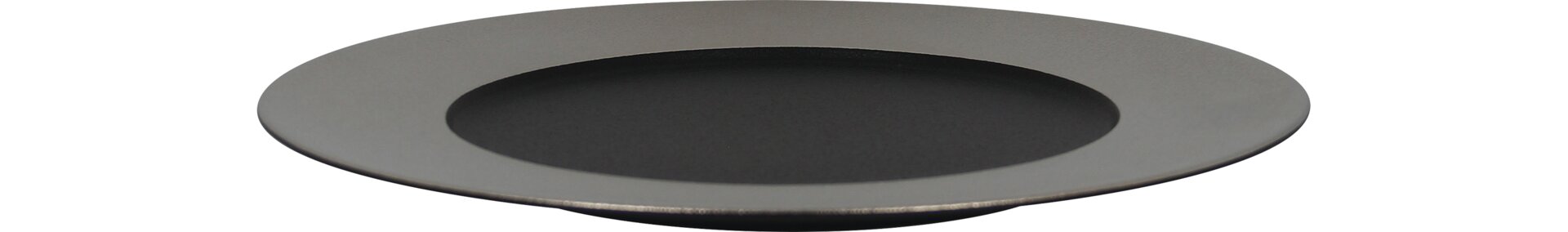Teller flach 290 mm silver