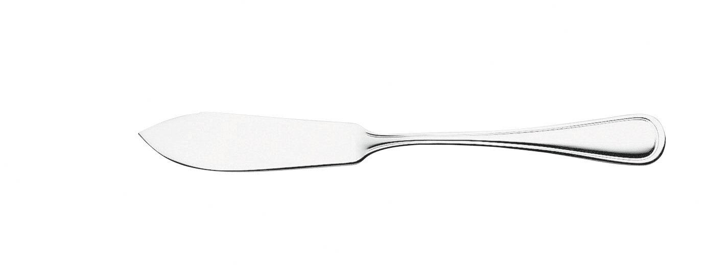 Fischmesser 214 mm versilbert Contour