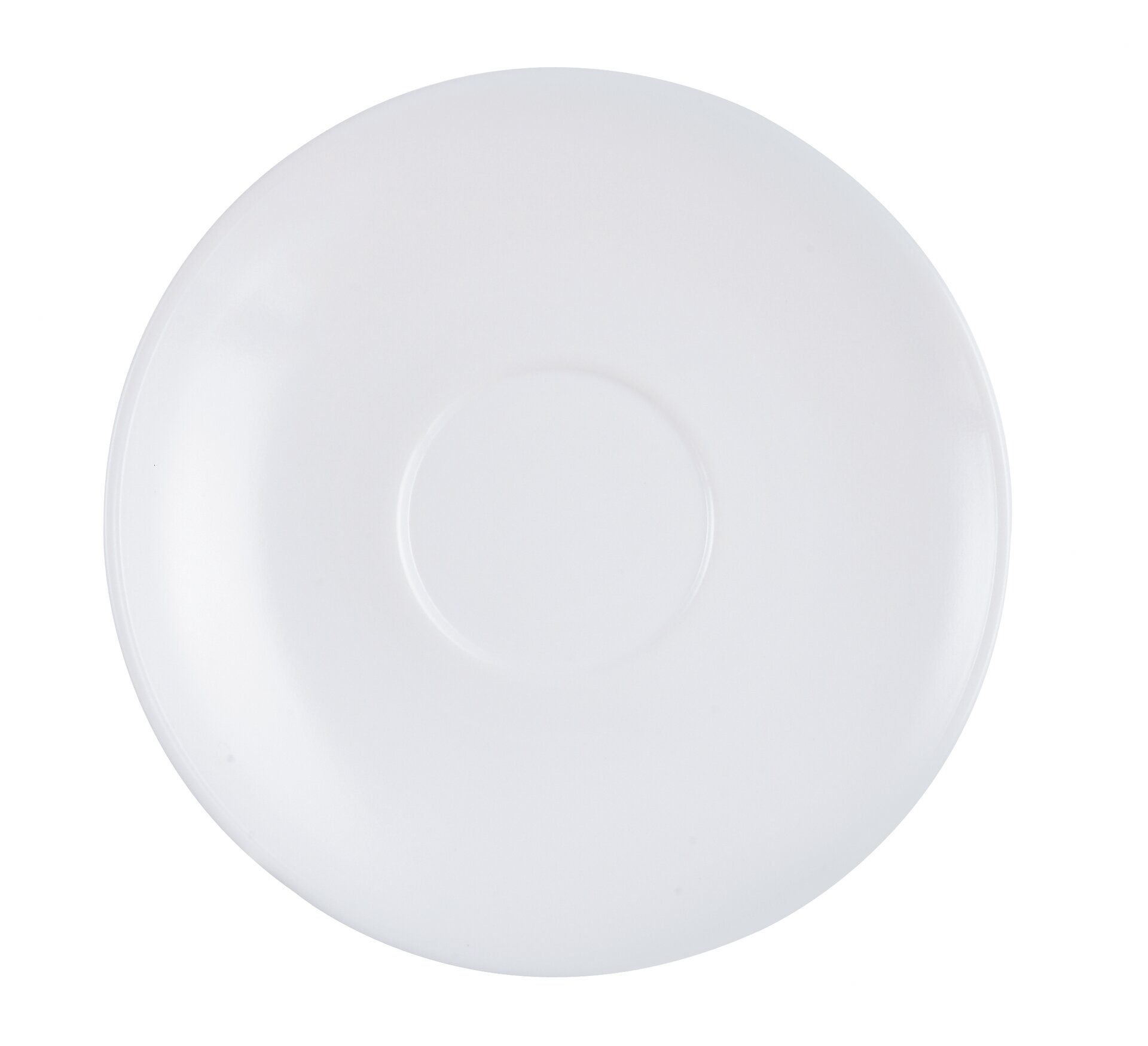 Untertasse 130 mm uni weiß