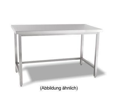 Arbeitstisch Edelstahl 180 x 70 x 85 cm