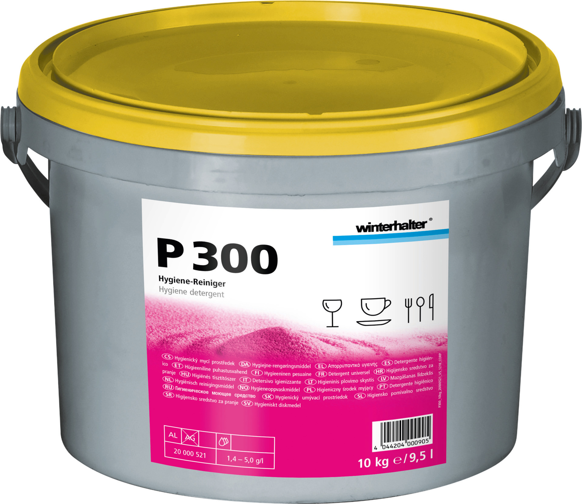 Bistro-Hygienereiniger P 300 / 25,00 kg Eimer