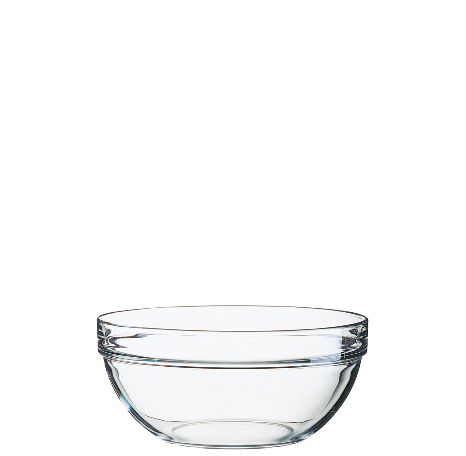 Stapelschale 200 mm / 1,80 l transparent