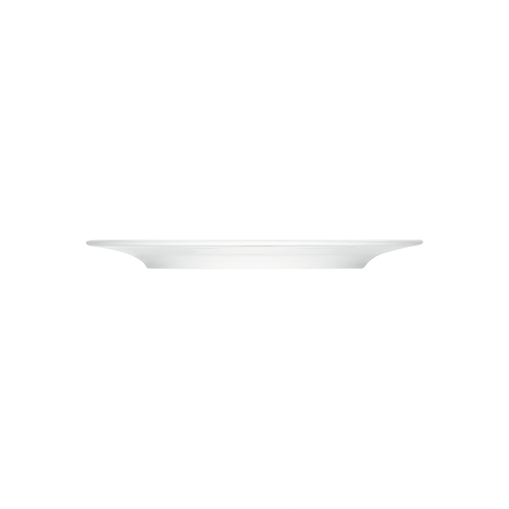 Teller flach mit Fahne 277 mm