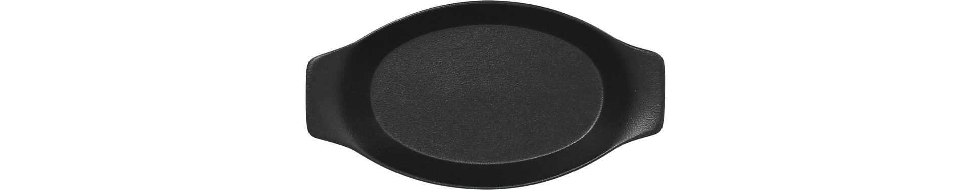 Schale oval mit Griffen 200 x 110 mm / 0,20 l volcano
