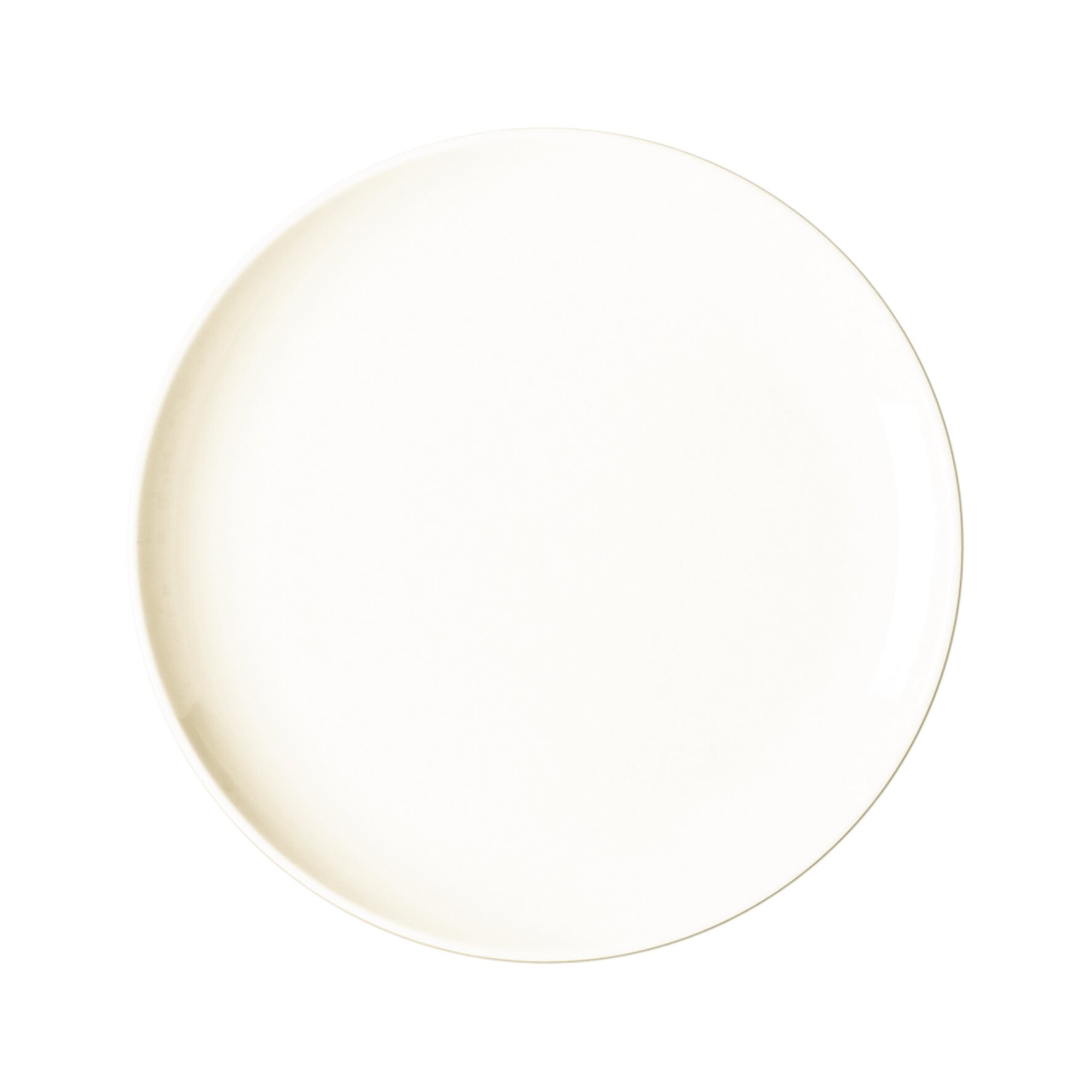 Coupteller flach 270 mm plain-white Nano