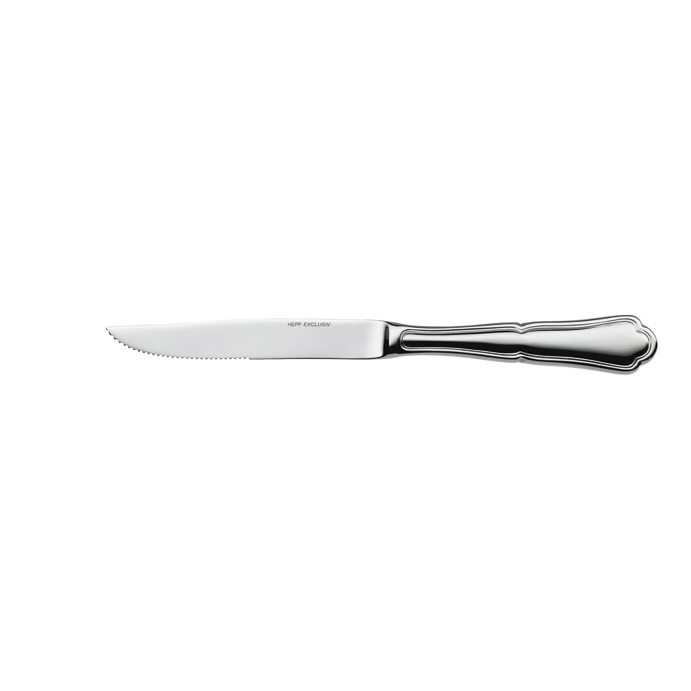 Steakmesser 230 mm rostfrei + versilbert Chippendale
