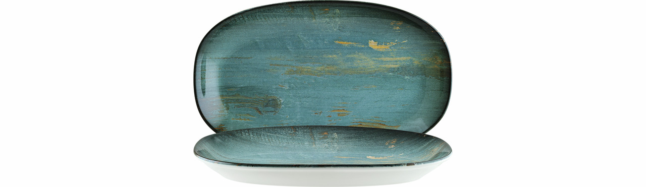 Platte oval Gourmet 150 x 90 mm Madera Mint