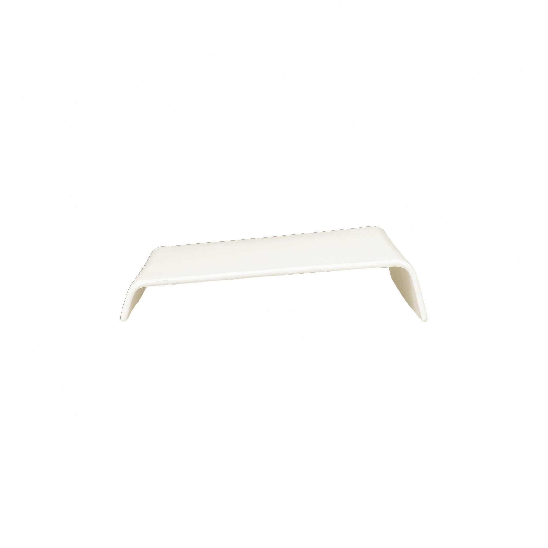 Platte rechteckig erhöht shared 250 x 200 mm plain-white