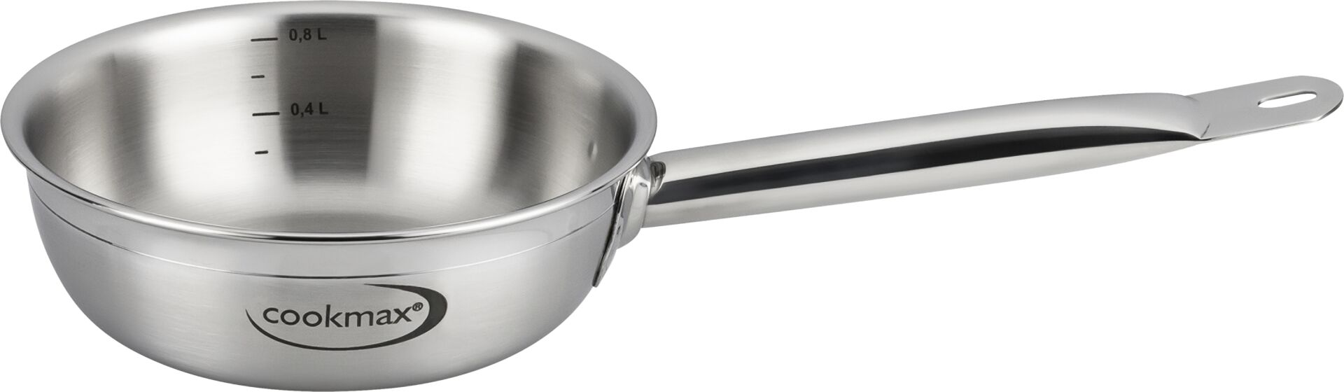 Sauteuse "Cookmax Gourmet" 18 cm H: 6 cm Inhalt 15 l