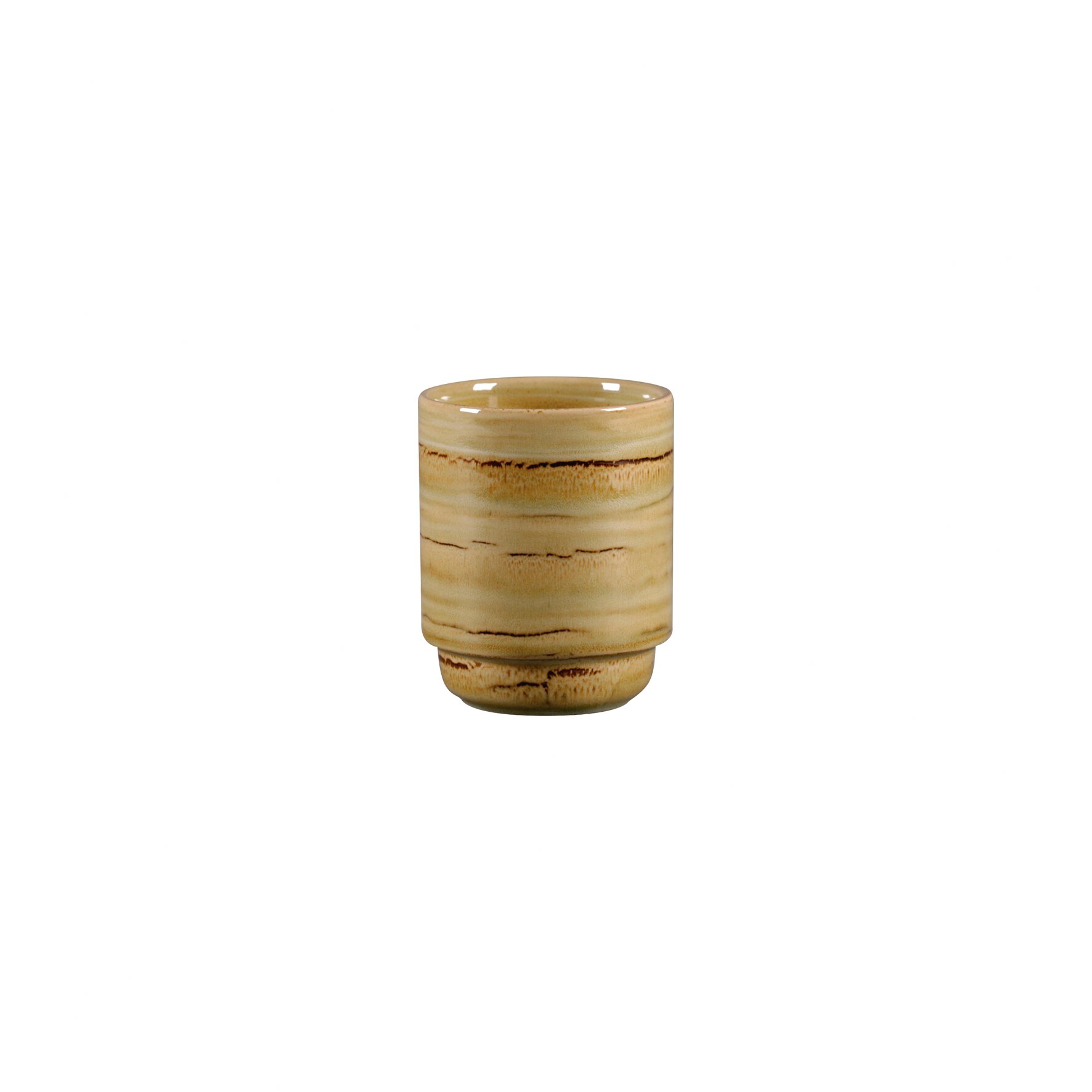Becher stapelbar ohne Henkel 80 mm / 0,30 l garnet beige Spot Garnet Beige