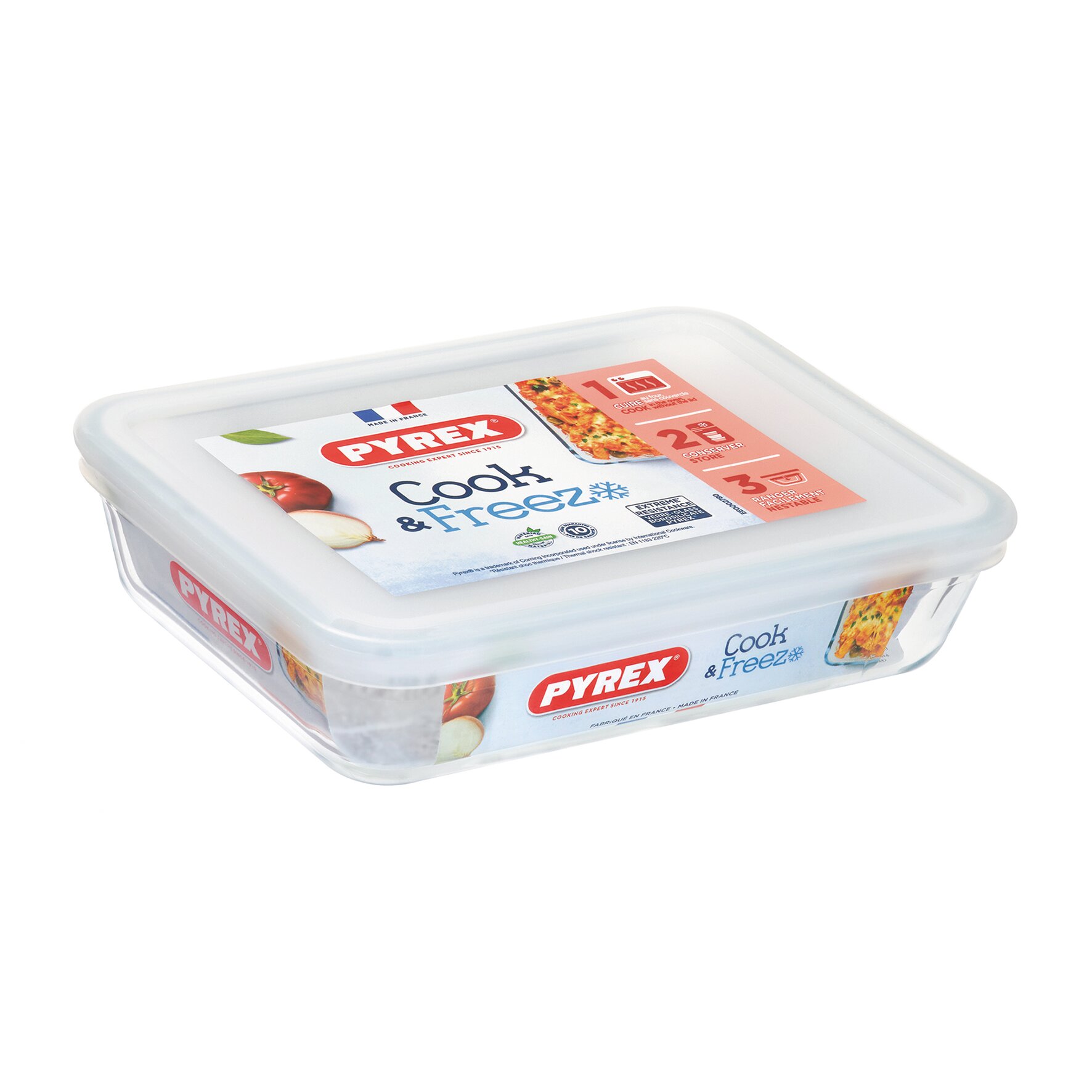 Frischhaltedose 195 x 145 mm / 0,80 l Cook & Freeze