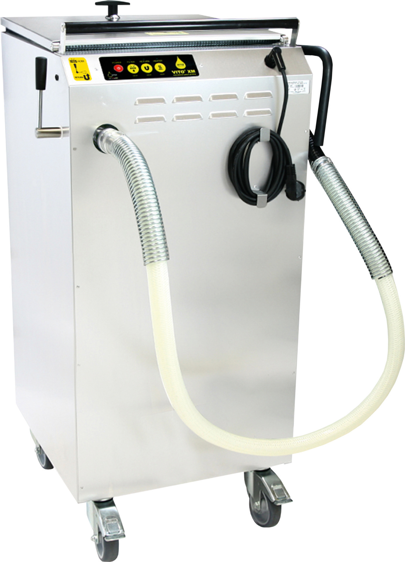 Frittierölfilter Vito XL / Leistung bis  zu 30,00 l/min. / Tankvolumen 120,00 l