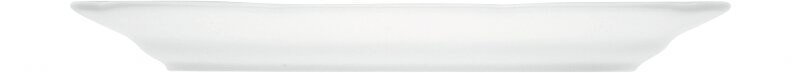 Platte oval mit Fahne 316 x 210 mm