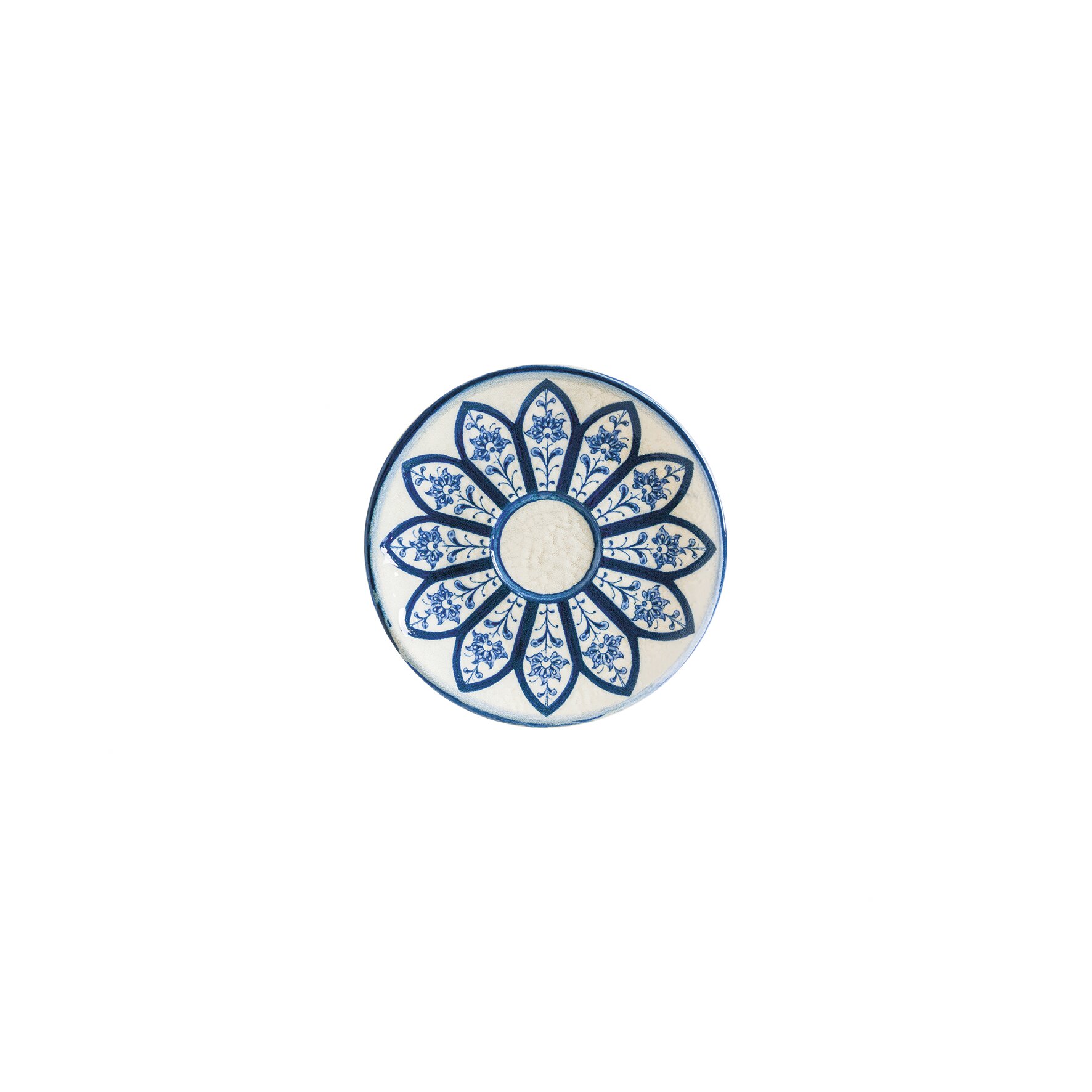 Untertasse Gourmet 120 mm blau Esnaf Mosaic