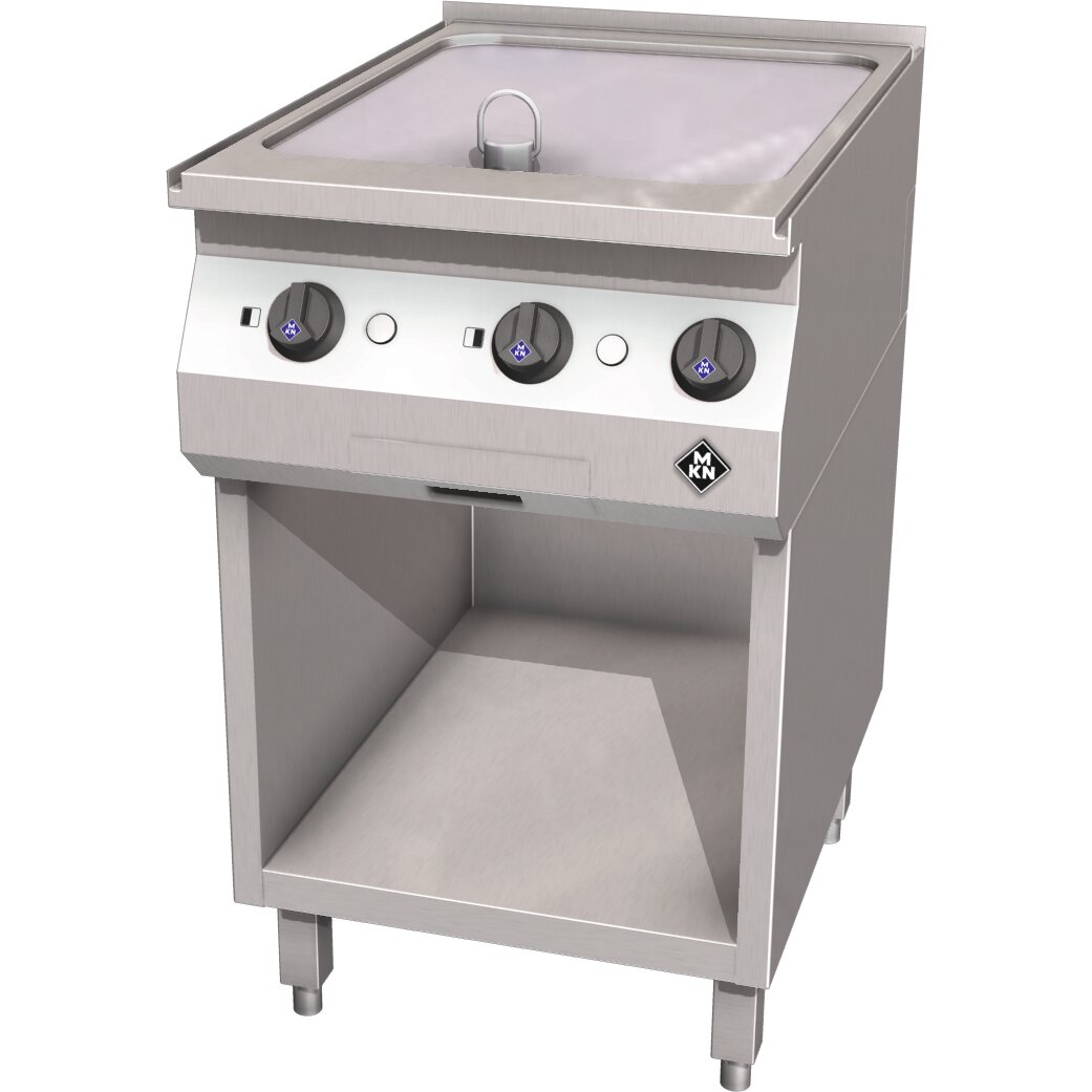 Elektro-Griddleplatte glatt / 1 Supra /  Bratfläche 420 x 545 mm / HotLine