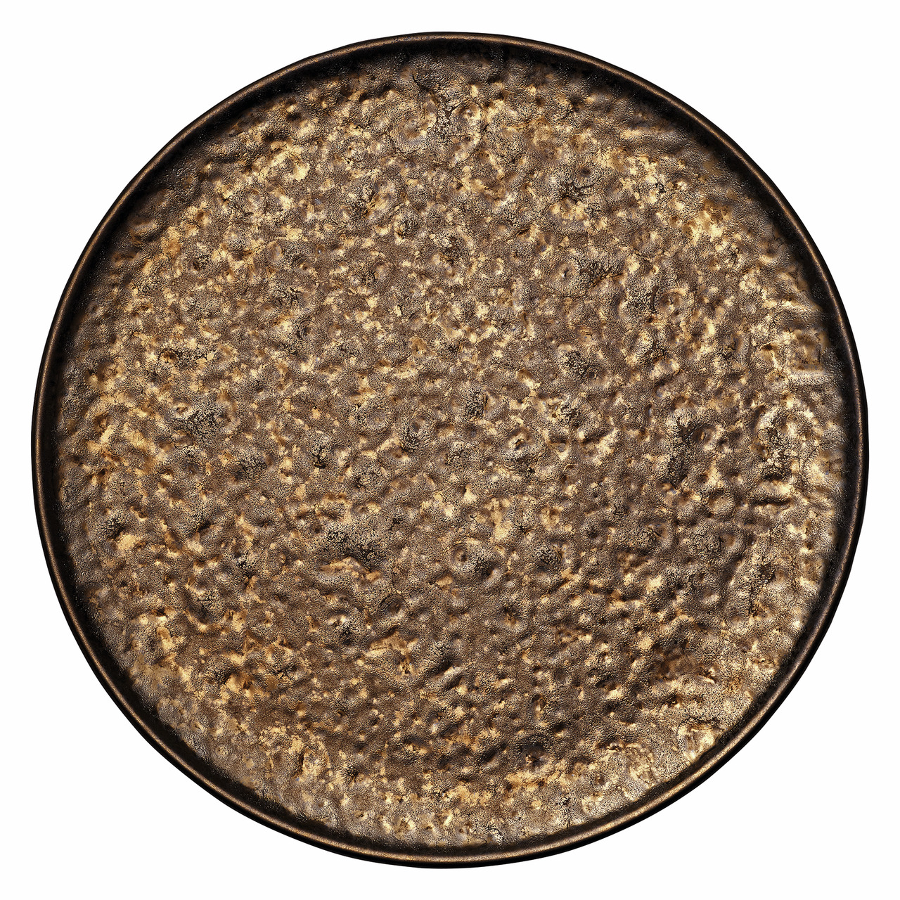 Coupeteller flach 290 mm metallic Nivo Metallic