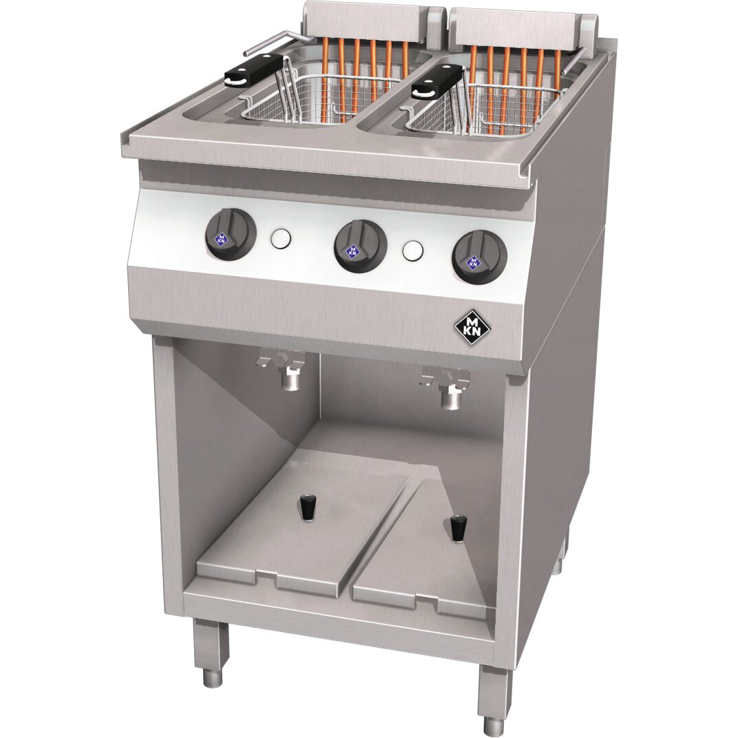 Elektro-Fritteuse 2 x 12,50 l /London II 2 x 10,00 kW / 500 x 700 x 700 mm