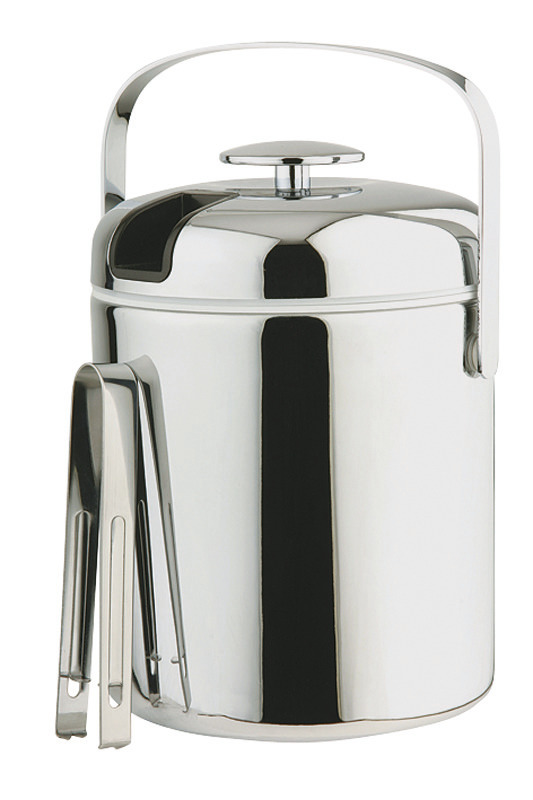 Eiseimer-Set rund mit Eiszange 1,30 l
