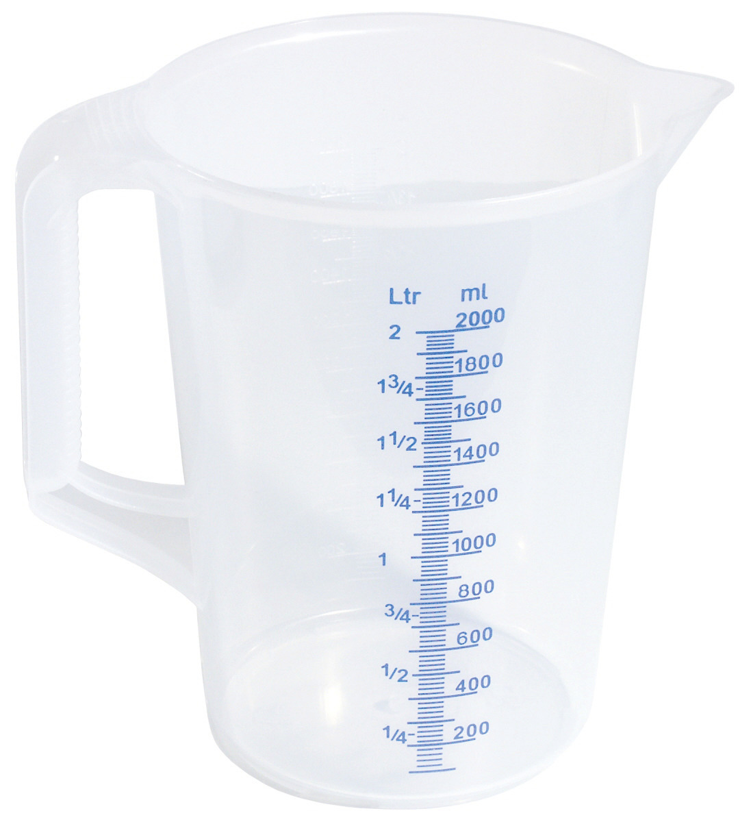 Messbecher 2,00 l milchig-transparent