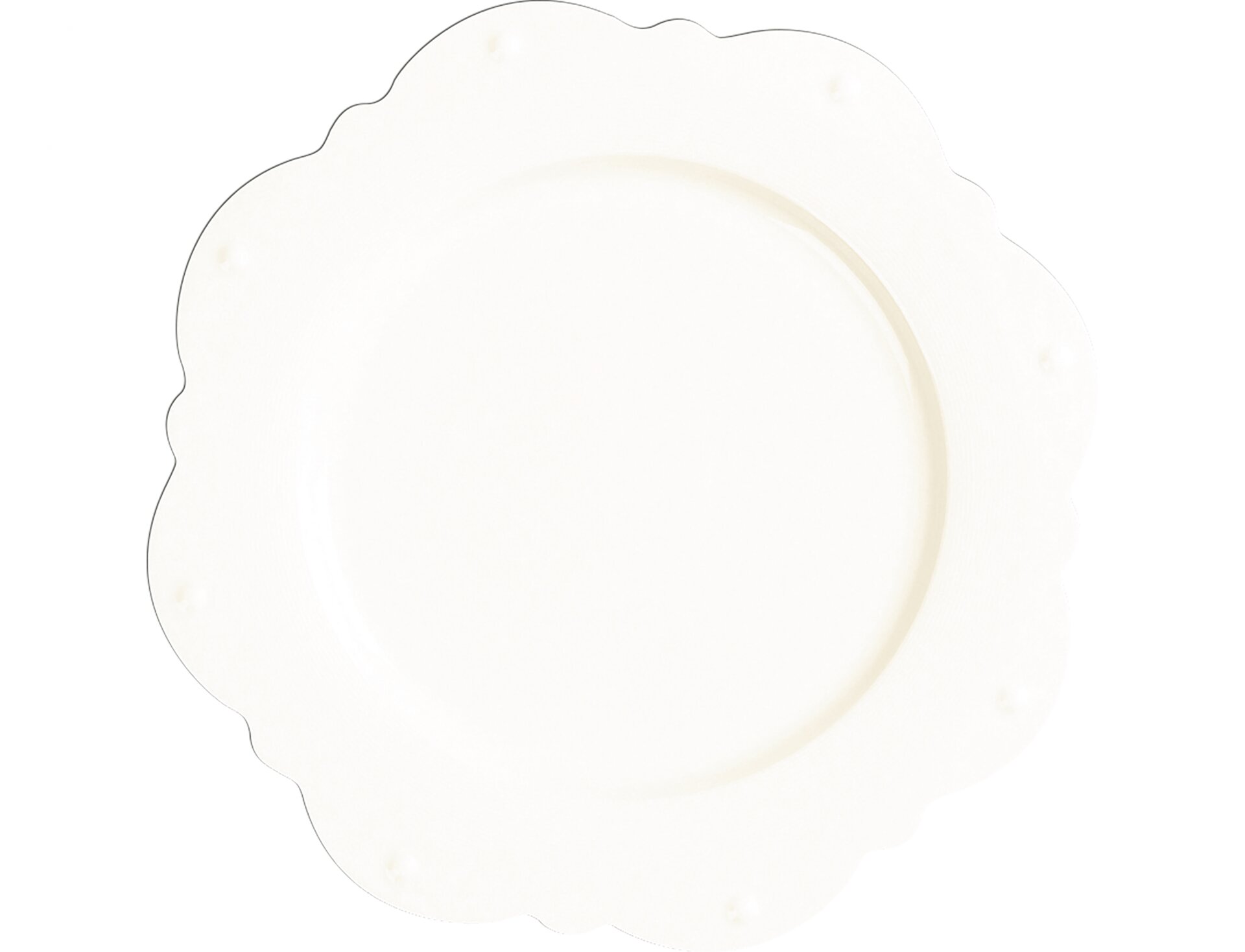 Teller festoniert Princess 330 mm weiß