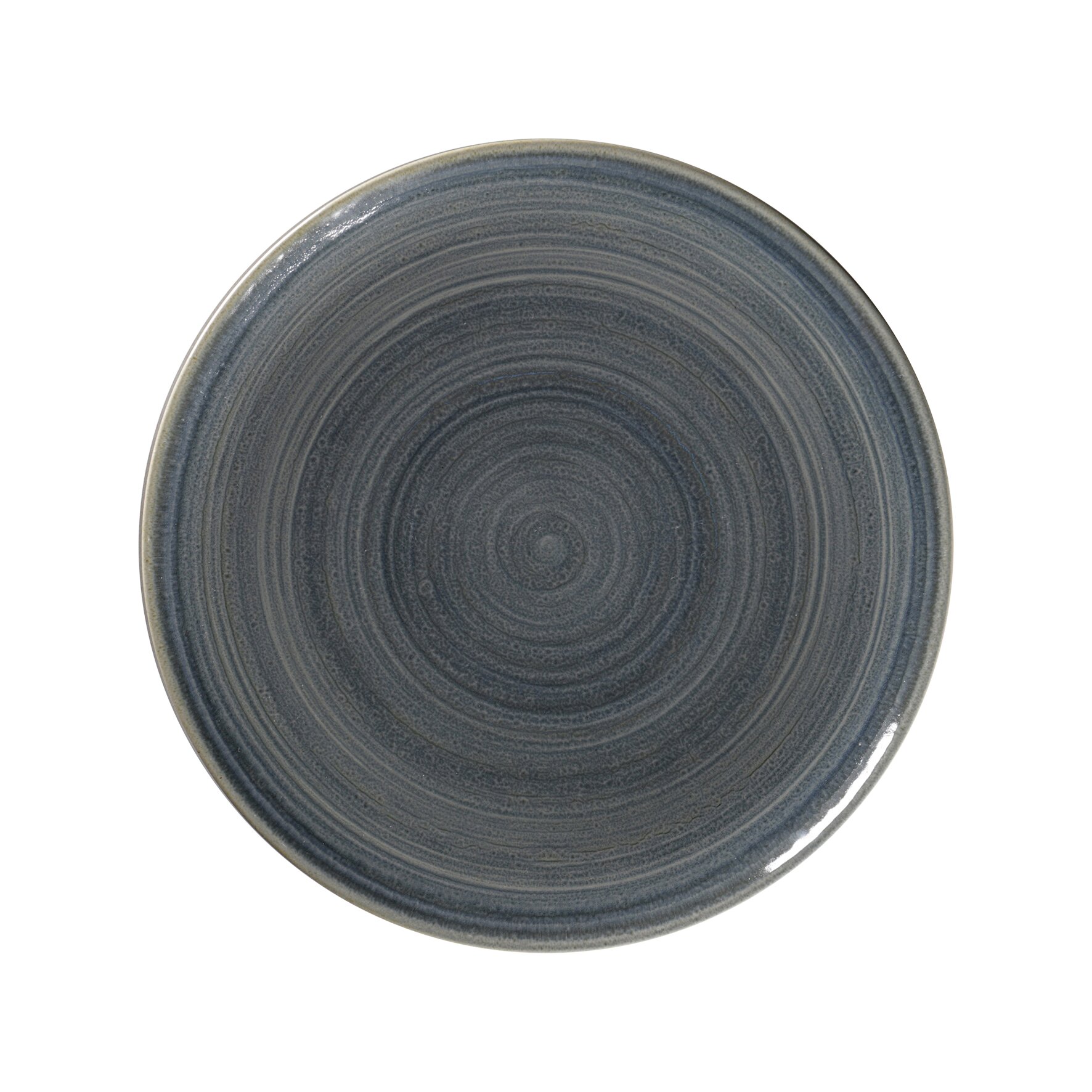 Teller flach coup 307 mm jade blue Spot Jade Blue