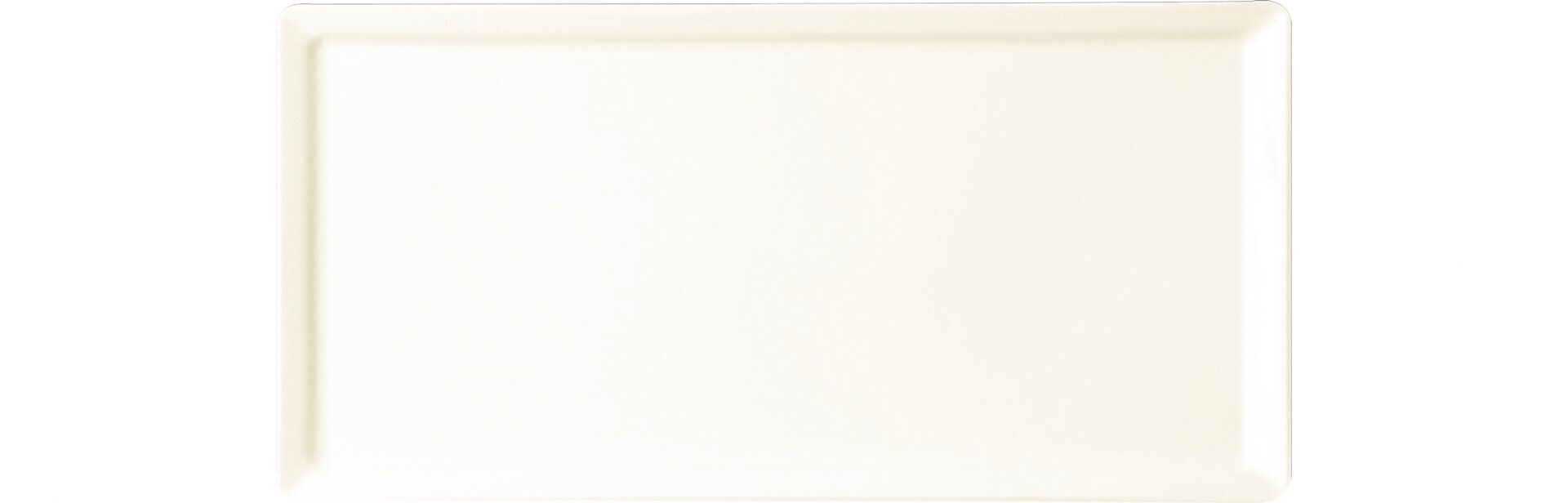 Platte Wasabi rechteckig 280 x 140 mm crème