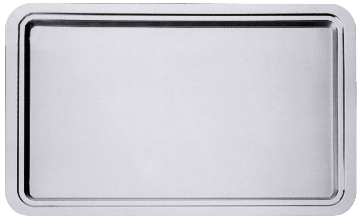 GN-Buffet-Tablett GN 1/1 530 x 325 x 15 mm seidenmatt poliert