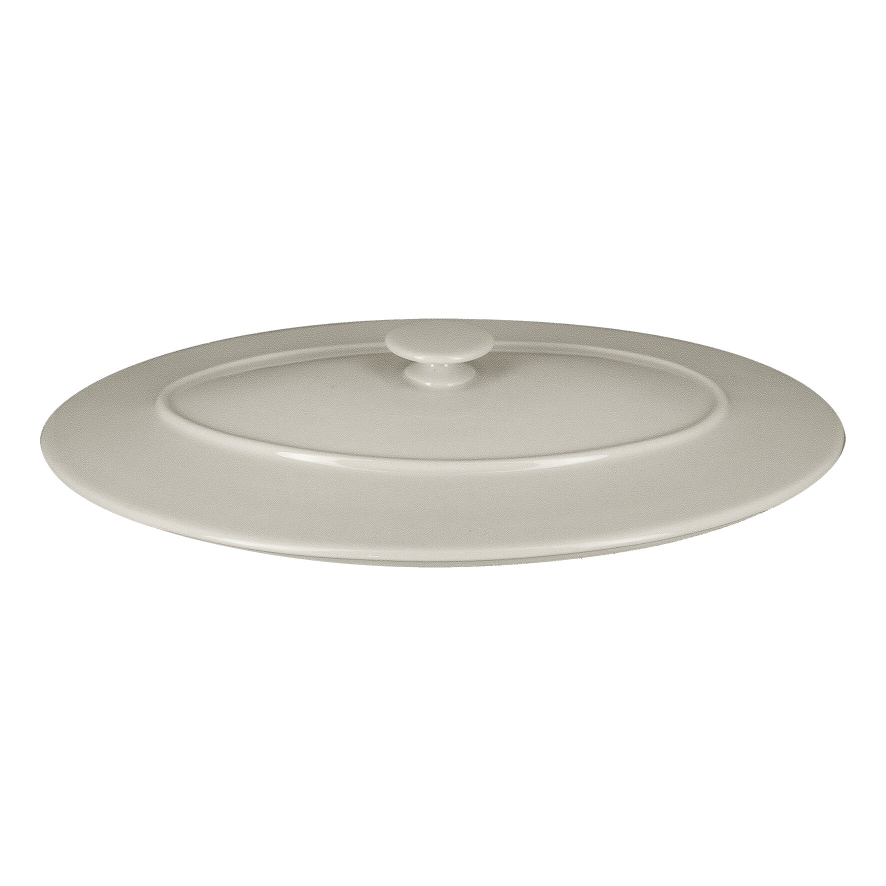 Deckel 372 x 250 mm für Platte oval sand Chef´s Fusion