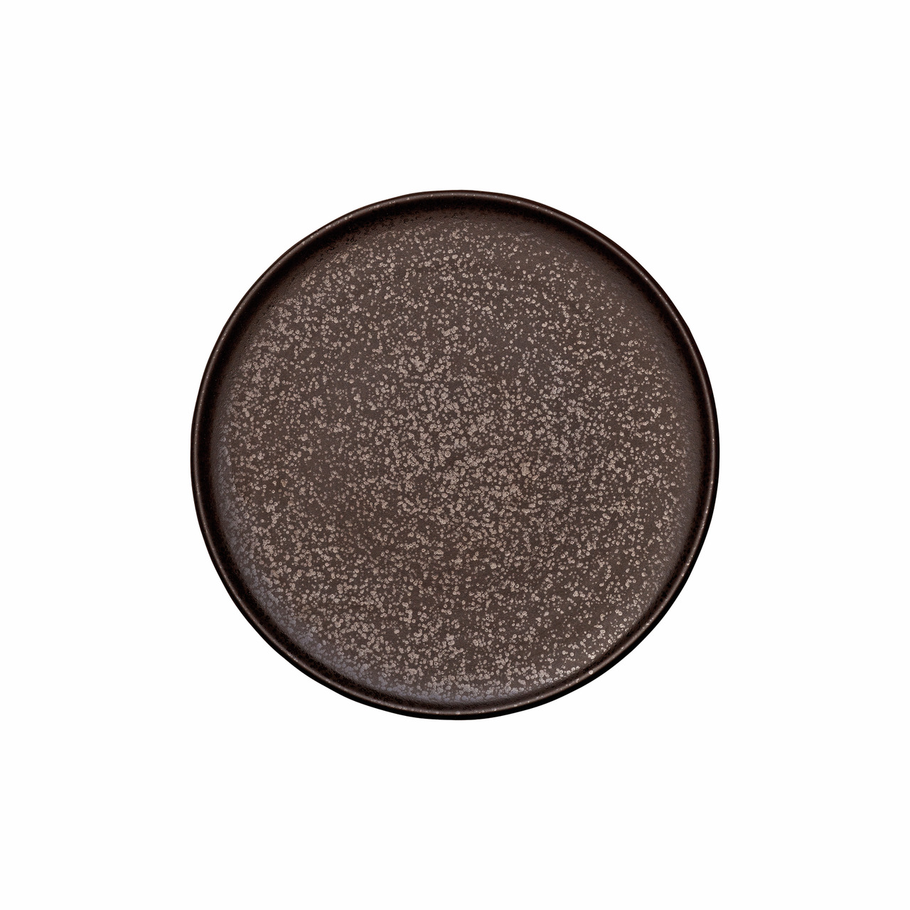 Coupeteller flach 170 mm mokka Nivo Mokka