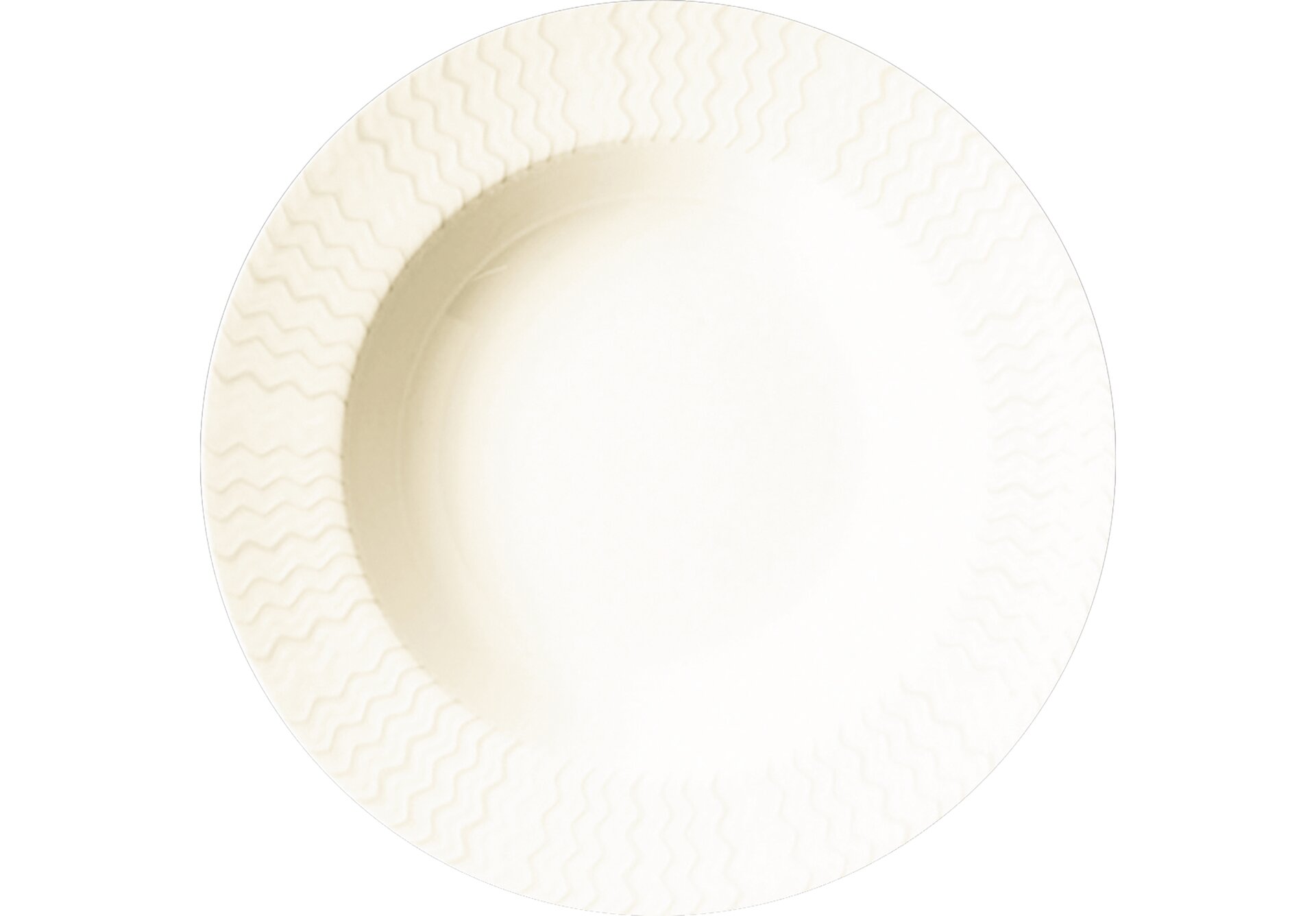 Teller tief 300 mm crème