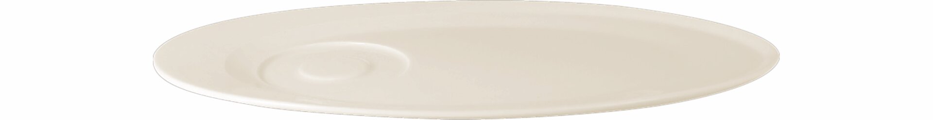 Untertasse oval 290 x 160 mm crème für GICU29 / GICU23 / GICU15 / GICU09