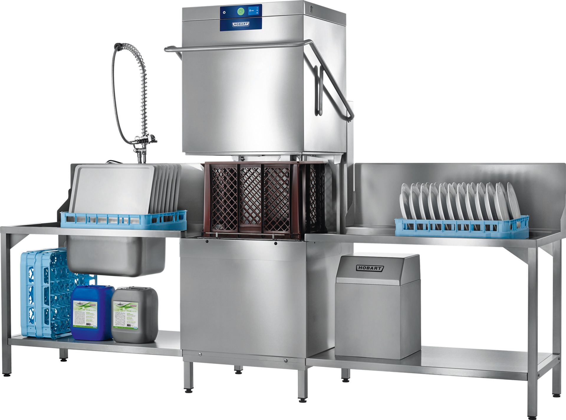Durchschubspülmaschine PROFI AMXXL-10B / 600 x 500 mm