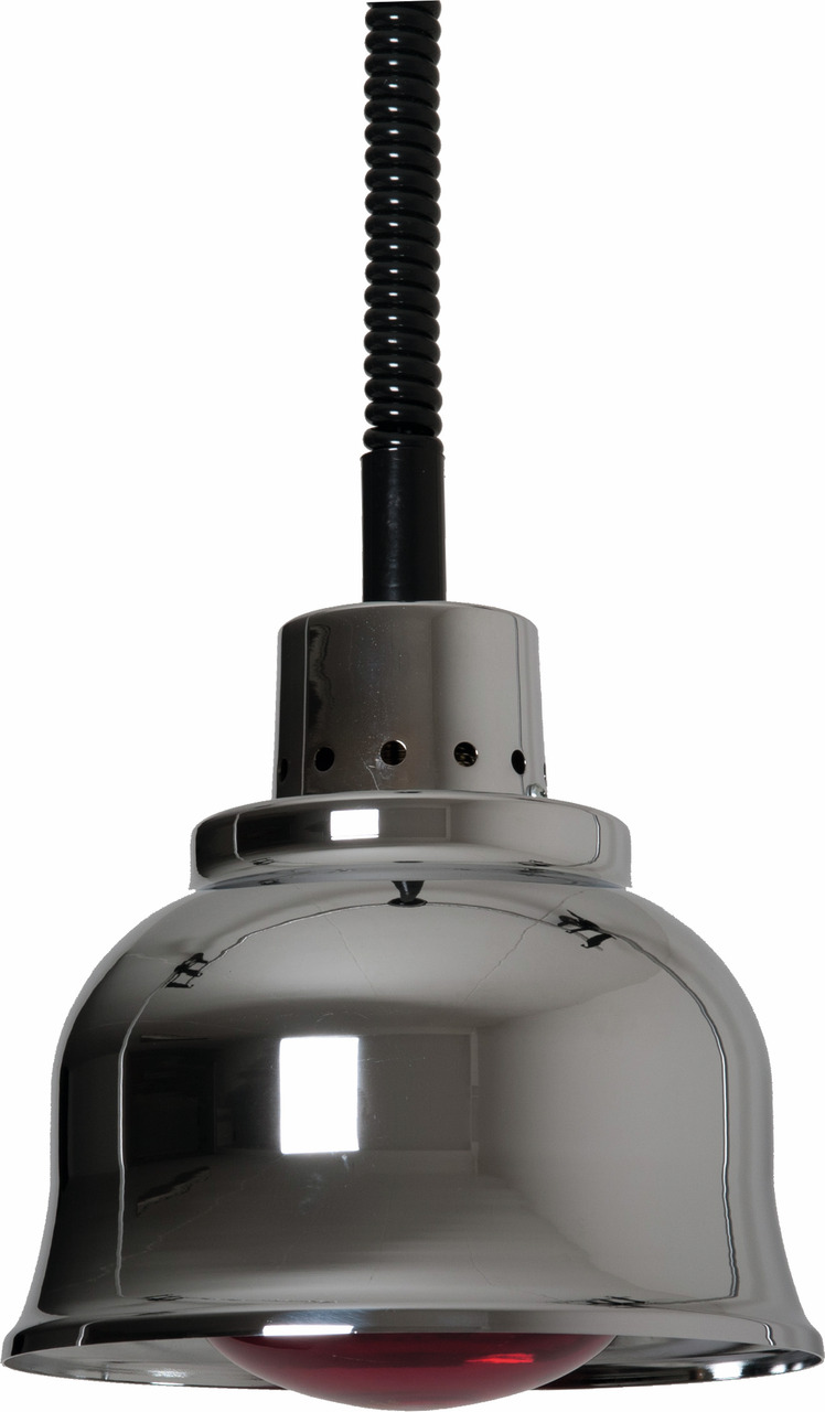 Wärmestrahler Chrom Weißlicht 250 W ø 225 mm H 850-1900 mm
