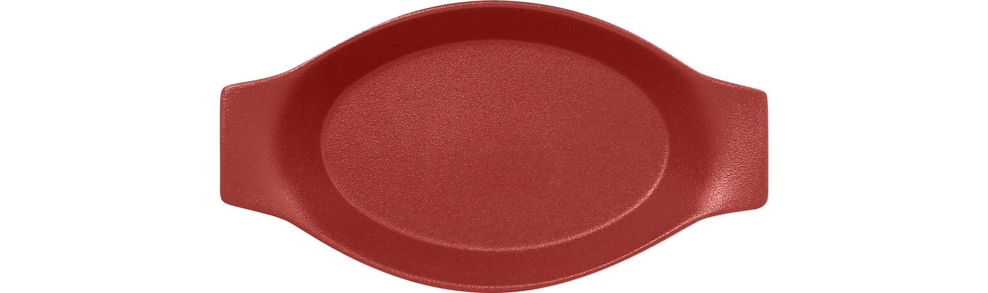 Schale oval mit Griffen 300 x 160 mm / 0,78 l magma