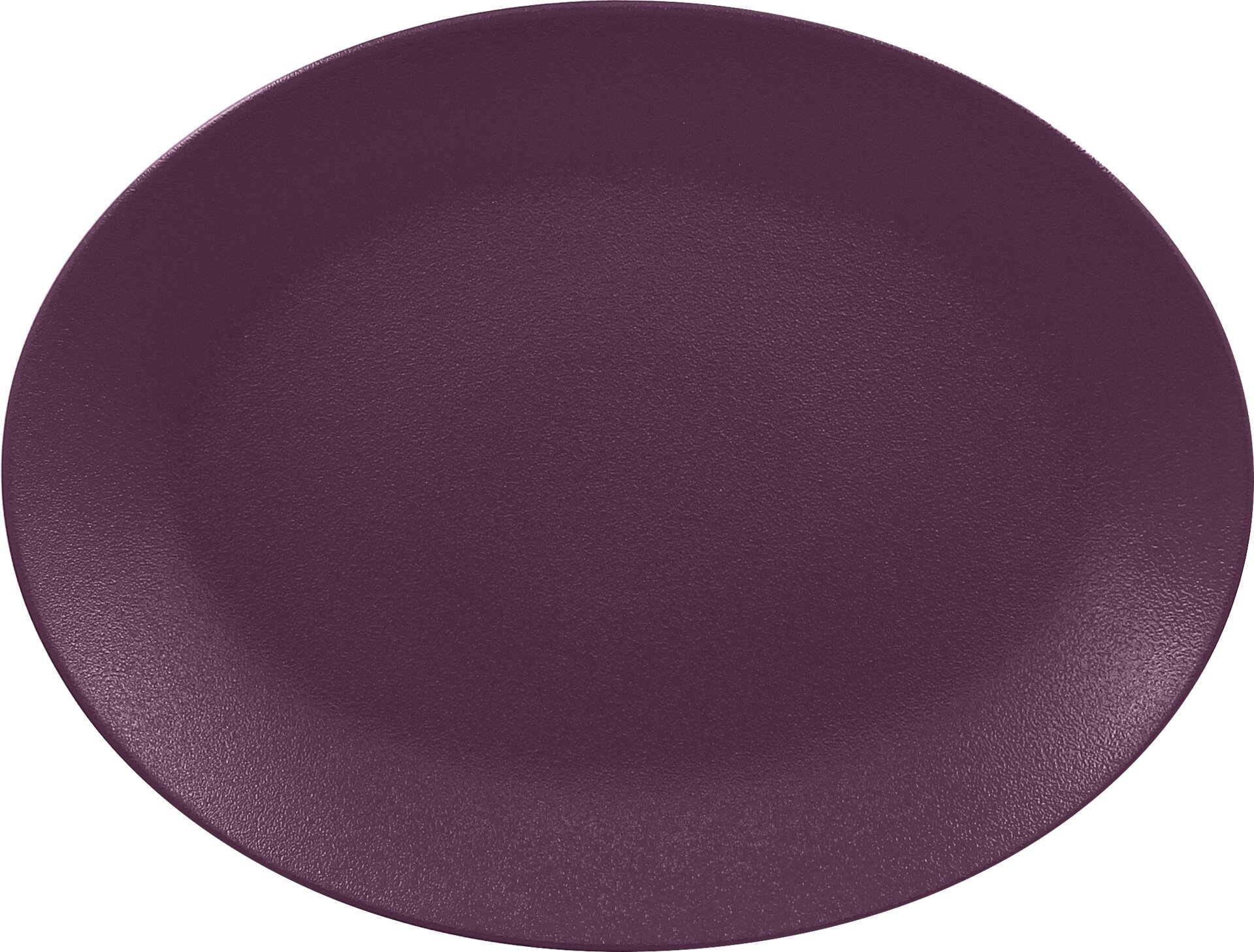 Platte oval 360 x 270 mm plum-purple Neofusion Mellow