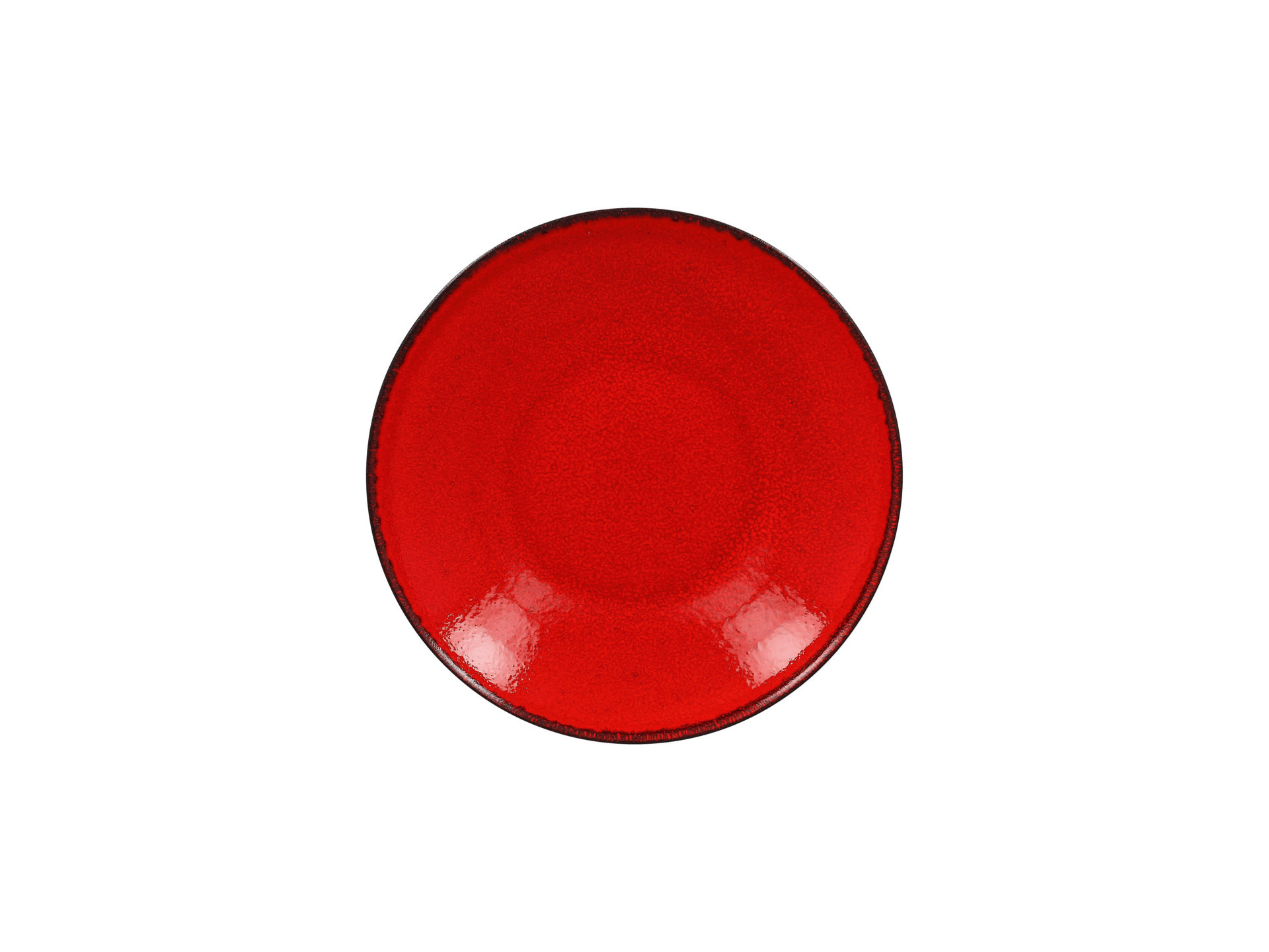 Coupteller tief 230 mm / 0,69 l rot