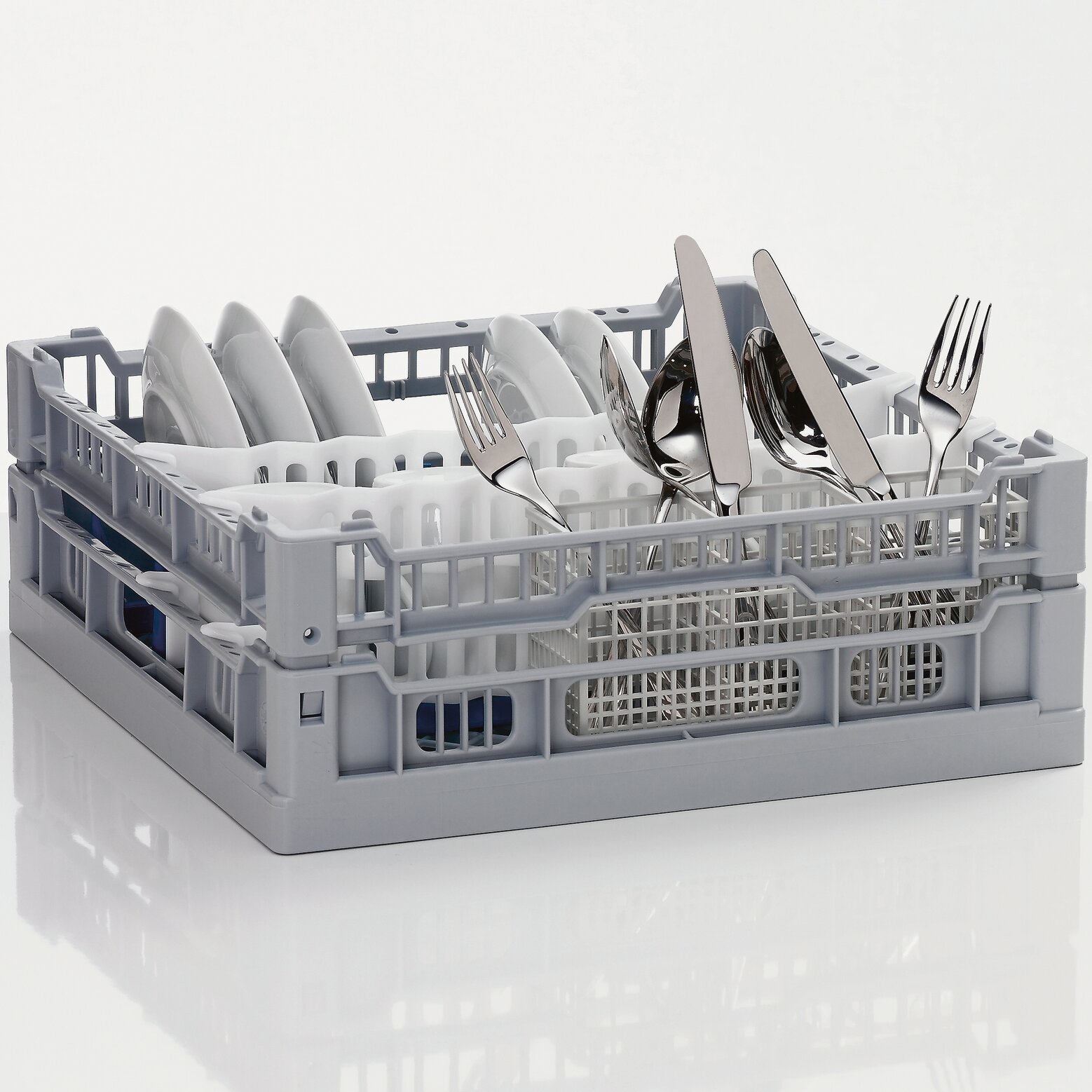 Bistro-Kombikorb Größe S Kunststoff /  400 x 400 x 145 mm