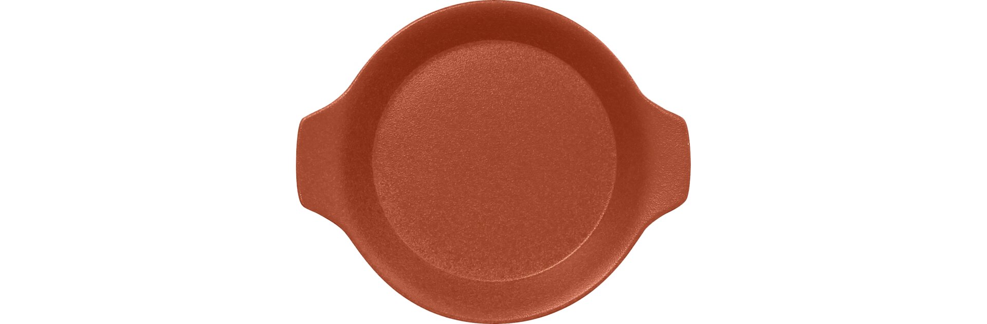 Schale rund mit Griffen 215 x 180 mm / 0,45 l terra Neofusion