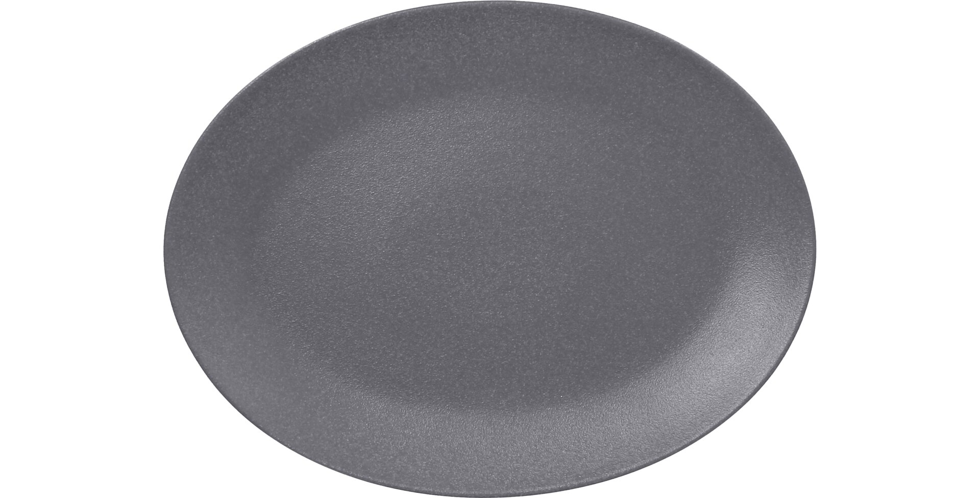 Platte oval 360 x 270 mm stone Neofusion