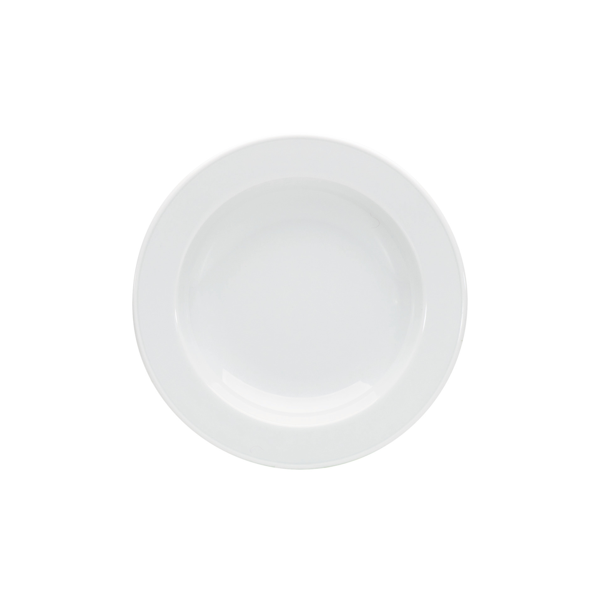 Teller halbtief mit Fahne 191 mm / 0,25 l