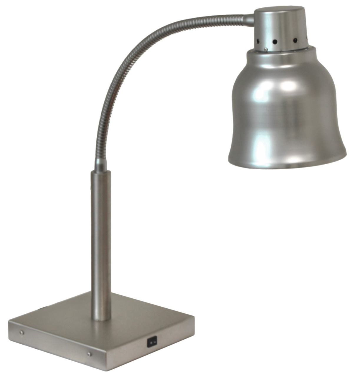 Wärmestrahler Chrom Infrarot mit Fuß 250 W ø 175 mm
