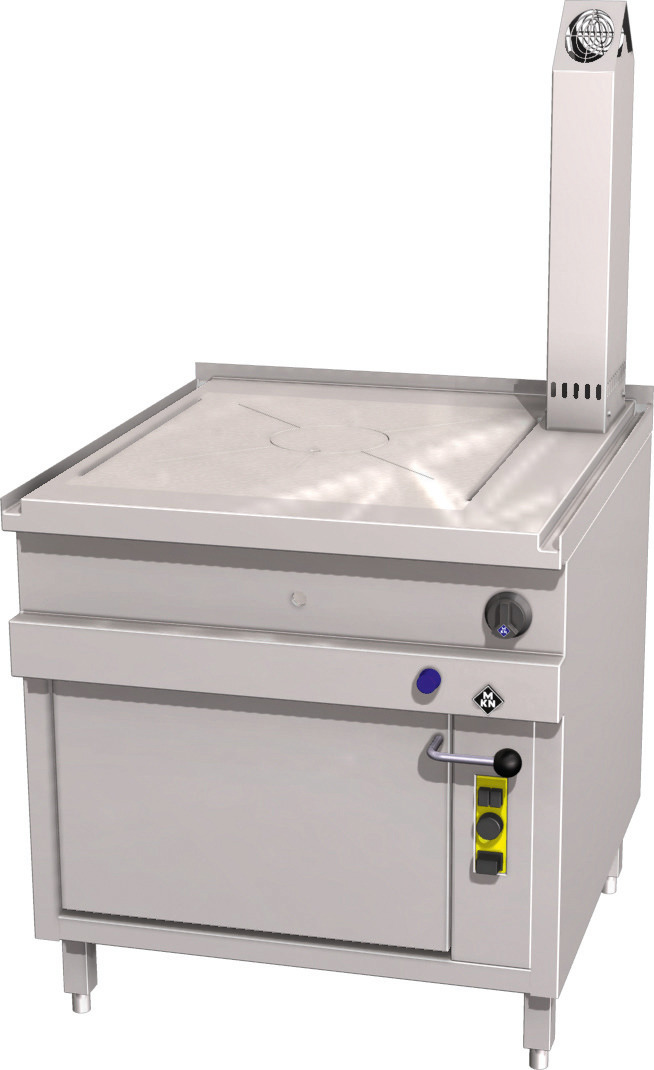 Gas-Glühplattenherd mit Gasbackofen GN 2/1 / Optima 850