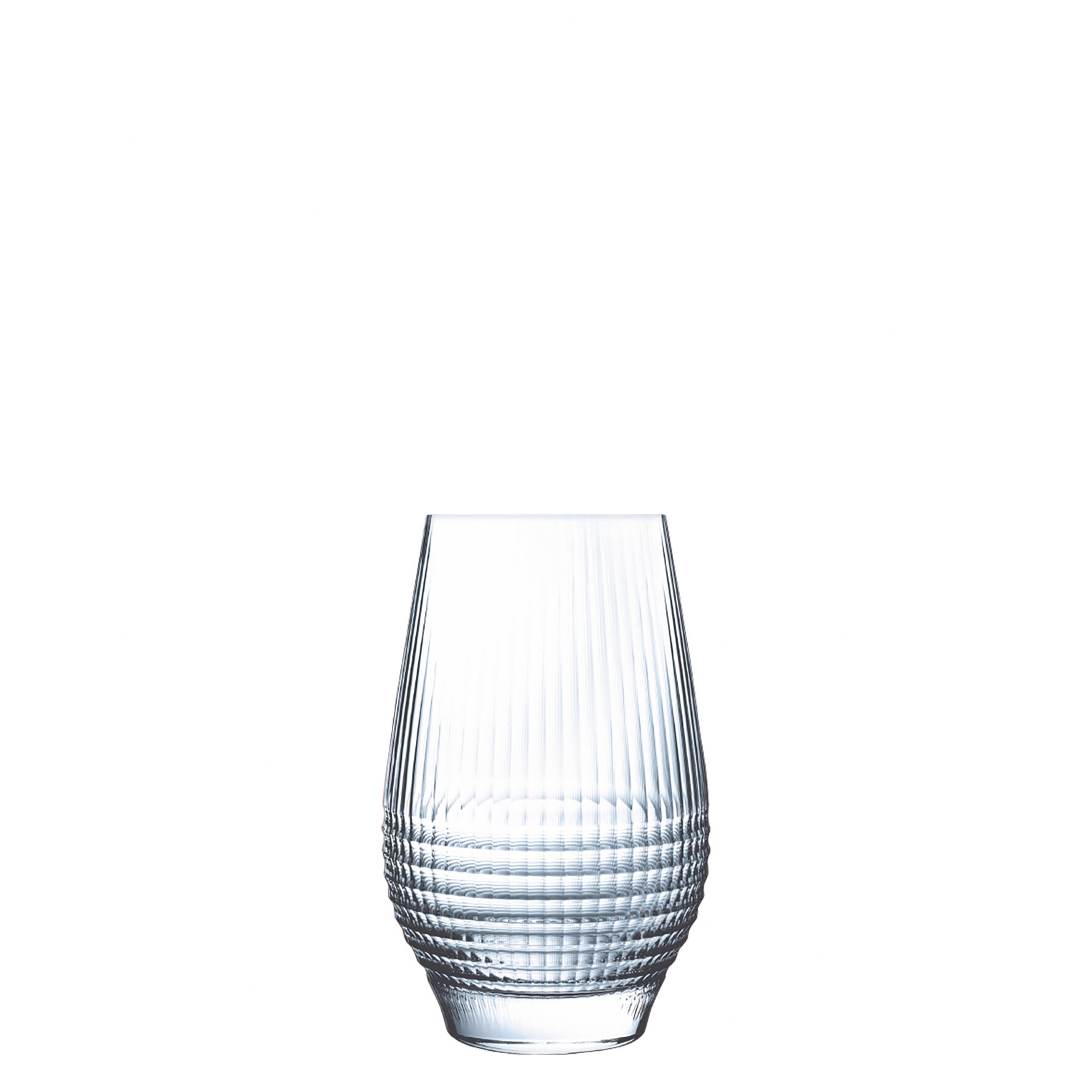 Longdrinkglas 85 mm / 0,45 l transparent Disco