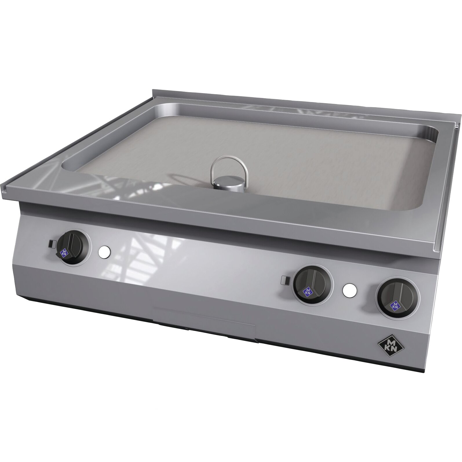 Elektro-Griddleplatte glatt / 2 Supra /  Bratfläche 705 x 545 mm / Counter SL