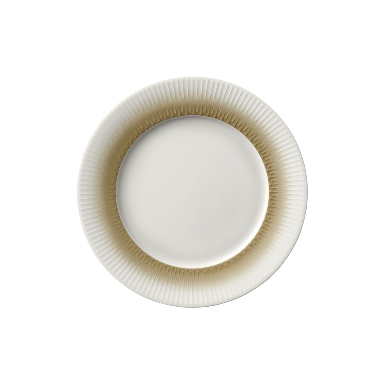 Teller flach mit Fahne 213 mm Relief Fringe