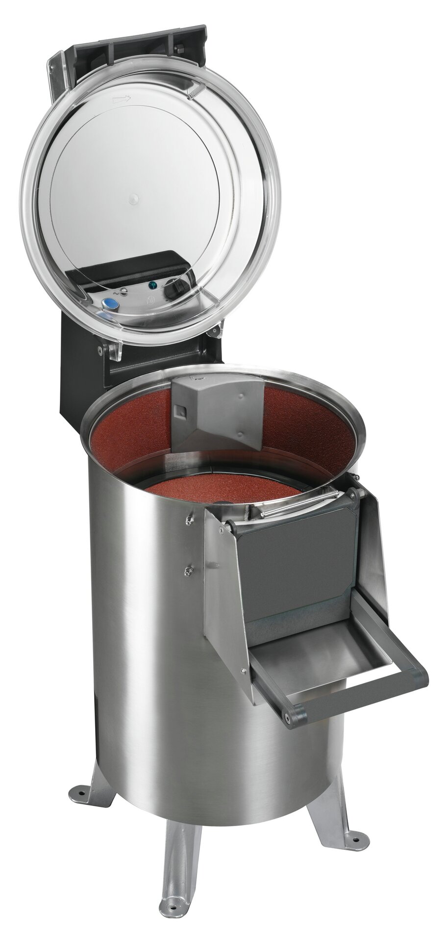 Kartoffelschäler 10 kg mit 120 kg/h 400 x 400 x 860 mm