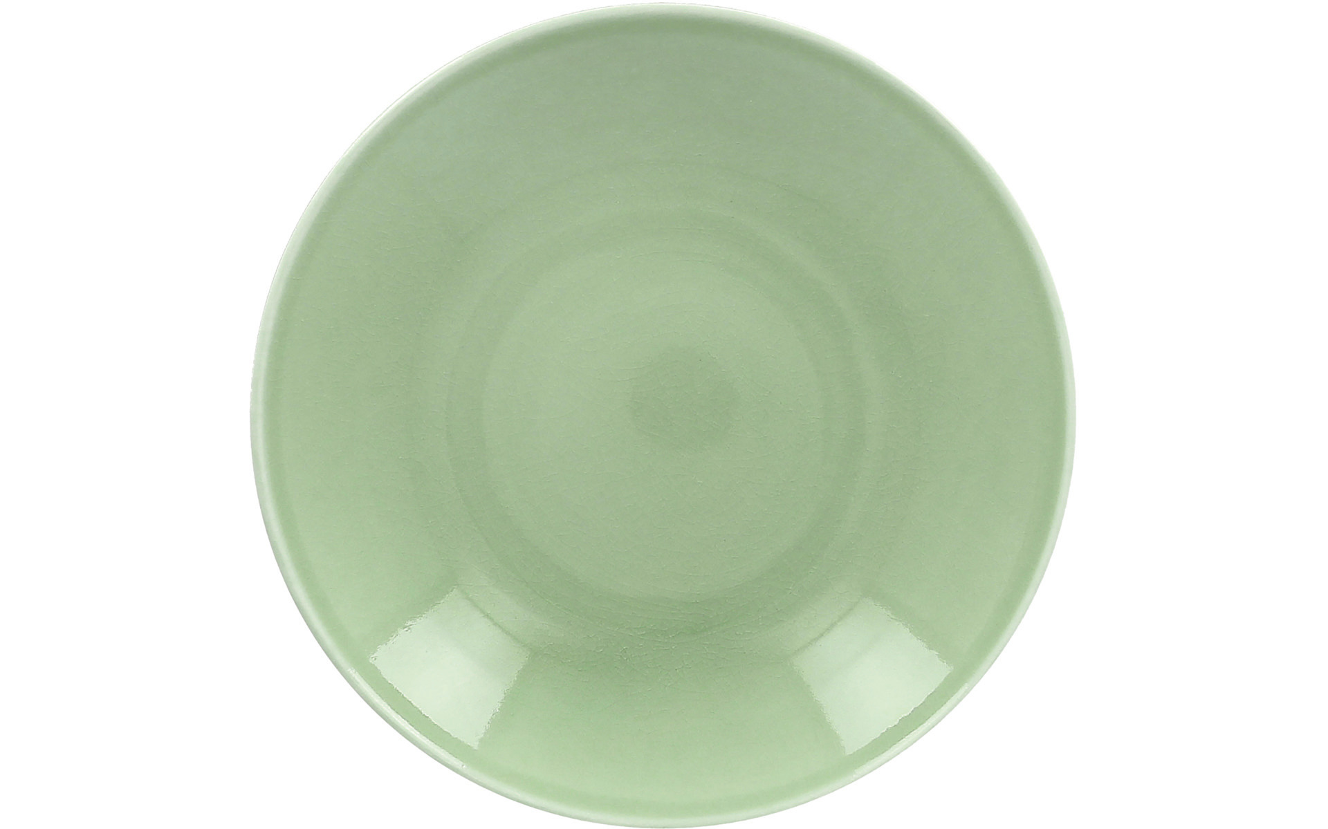 Coupteller tief 230 mm / 0,69 l plain-green Vintage