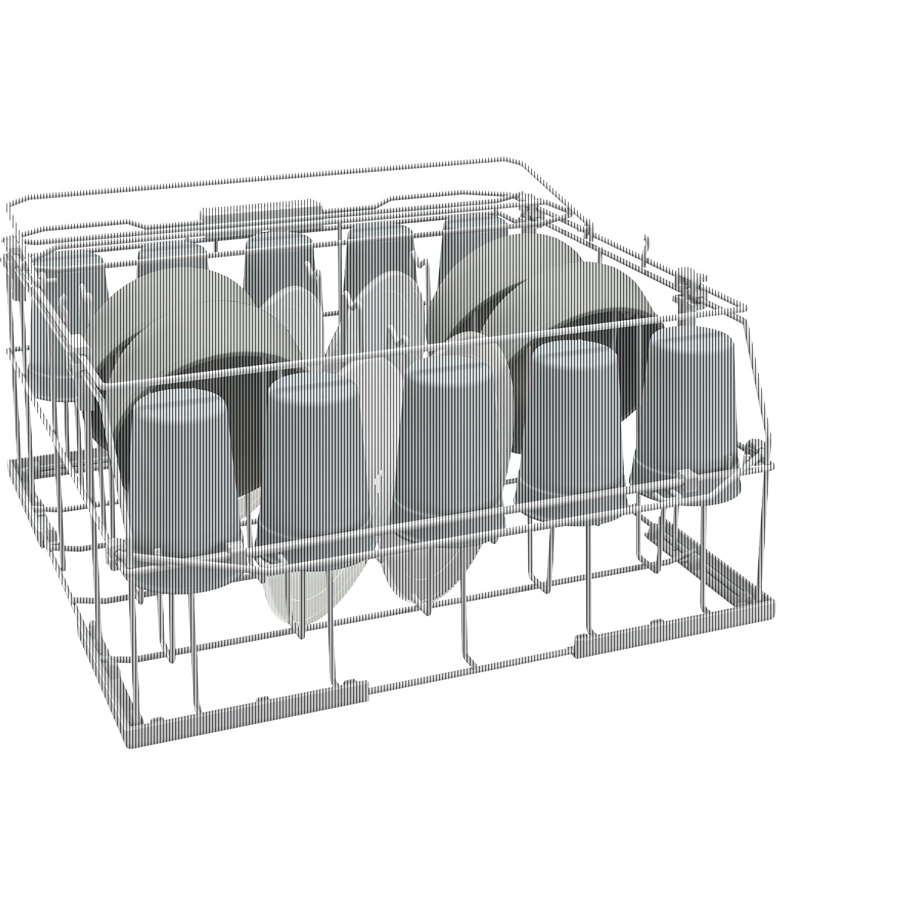 Hybrid-Korb 500 x 500 mm